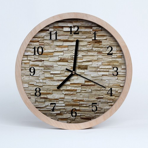 Tulup wooden clock - , cm