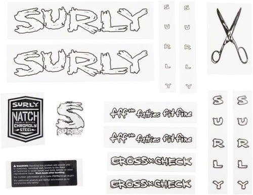 Surly cross check - surly, decal