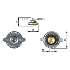 Gates Radiator Expansion Tank