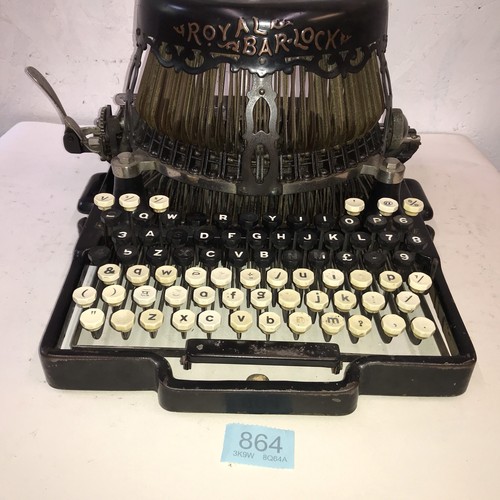 Royal bar lock typewriter - royal,