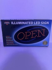 led open shop neon sign