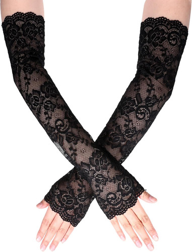 Long lace arm sleeves for - long,