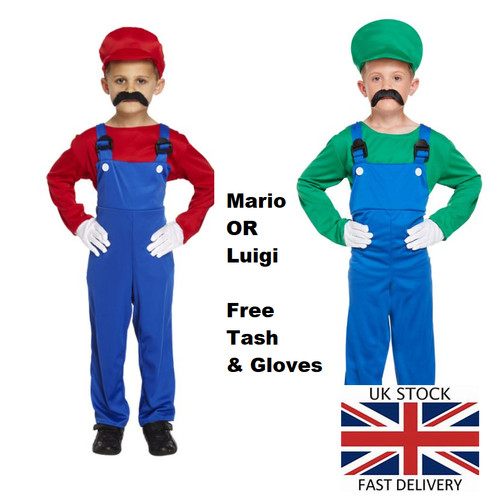 Kids boys mario luigi - boys, or
