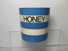 T G GREEN CORNISHWARE BLUE AND WHITE HONEY POT 2004 SPECIAL EDITION - NO LID