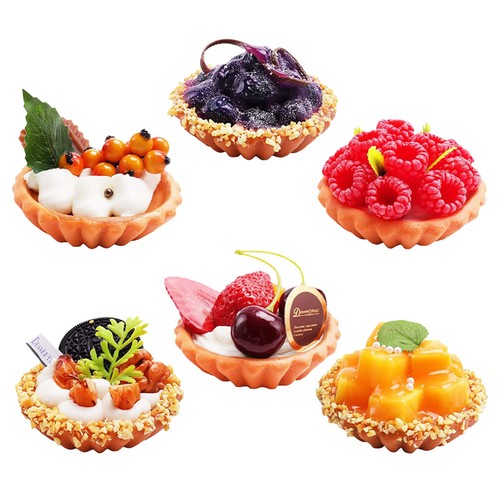 6pcs fake cake models - 6pcs,