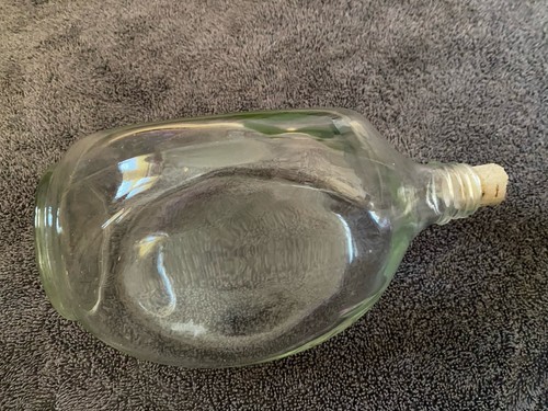 Vintage dimple bottle - (, ship
