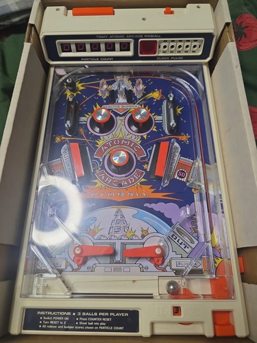 Tomy atomic arcade pinball - tomy,