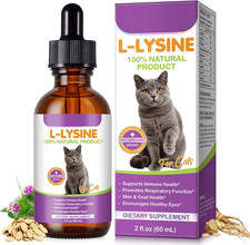 L-Lysine Drops for Cats 60mL |