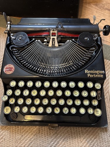 Vintage remington portable - vintage,