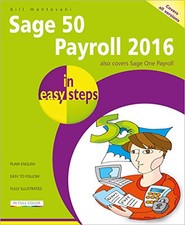 Sage 50 Payroll 2016 in easy steps by Bill Mantovani Book The Cheap Fast Free