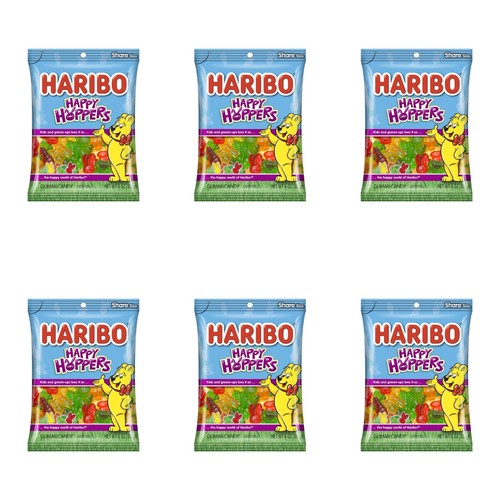 Haribo happy hoppers gummies - happy,
