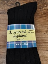 Mens Wool Blend Kilt Hose