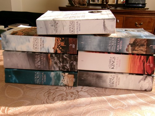 Game thrones book set - thrones,