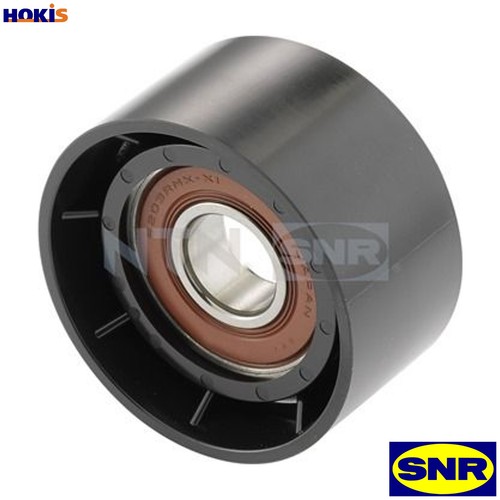 Deflectionguide pulley vribbed - deflectionguide,