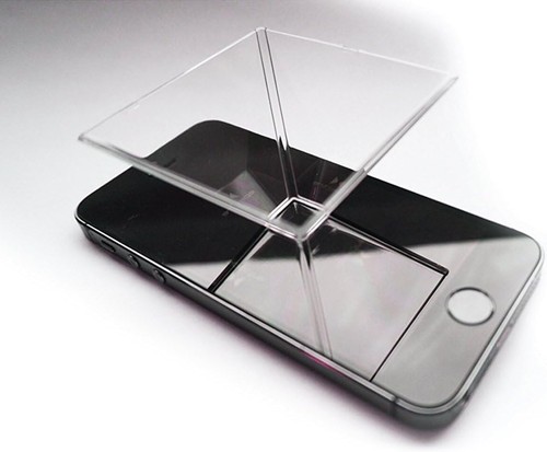 Portable hologram projector - 3d,
