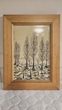 Cobridge Stoneware Framed