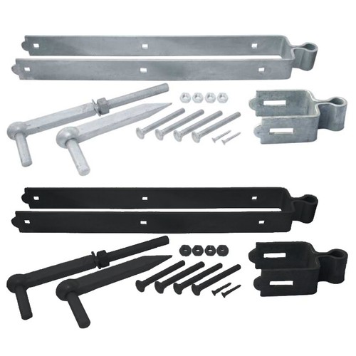 Galvanised blacked double - blacked,