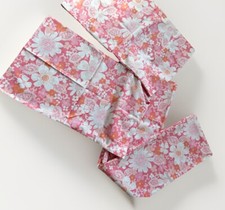 Vintage Dorma Made In England 70’s Floral Double Cotton Sheet & Pair Pillowcase