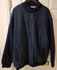 EWM Pure Classic Windbreaker Jacket In Navy Blue. Size XXL. Excellent Condition