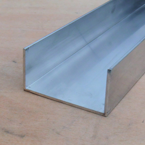 100x50mm aluminium channel - 100x50mm aluminium,