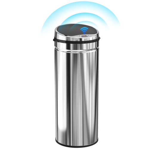 Homcom 50l sensor - sensor, bin
