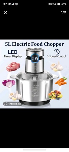 Electric meat grinder - meat,