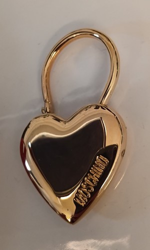Moschino redwall heart lock - heart,
