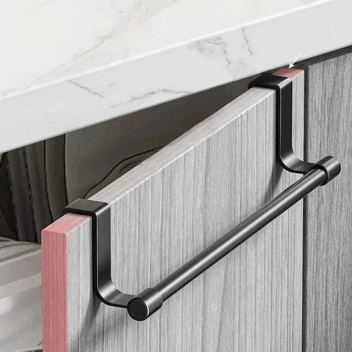 Over kitchen cabinet door - door, tea
