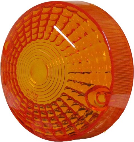 Indicator lens front amber - indicator,