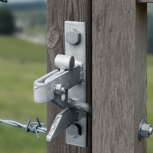 Auto galvanised gate catch - auto, 7"