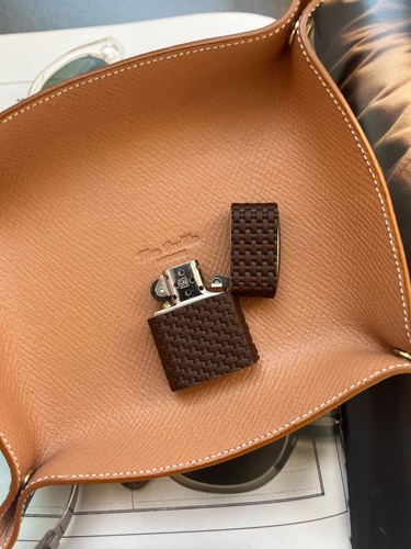 Handmade italian leather - italian, zippo