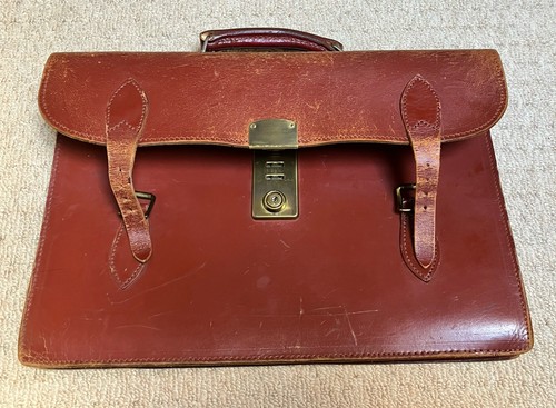 Vintage quality tan leather - vintage,