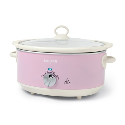 Salter retro slow cooker - 6.5l,