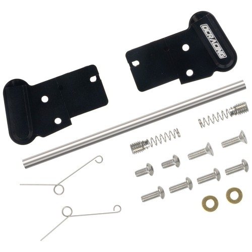 Aluminum rear chassis axle - aluminum,