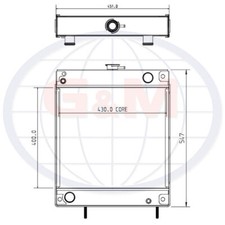 Radiator for FG WILSON FG