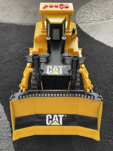 Vintage cat bulldozer - vintage,