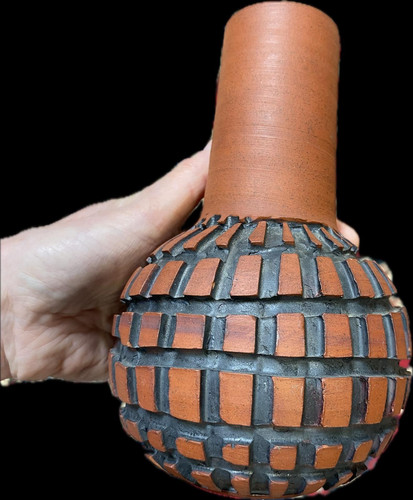 Vintage poole atlantis vase - vintage,