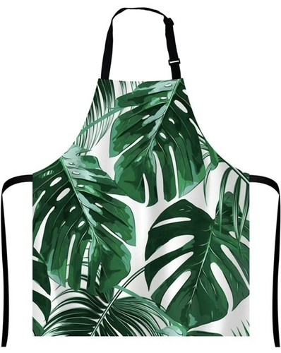 Printed apron tropical - -,
