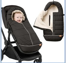 Baby Uma Pram Footmuff for Pushchair Universal - Oeko-TEX® Standard 100, Fleece-