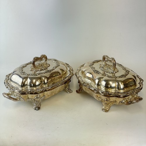 Antique pair sheffield - pair, of