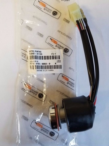 New oem kioti starter - new,