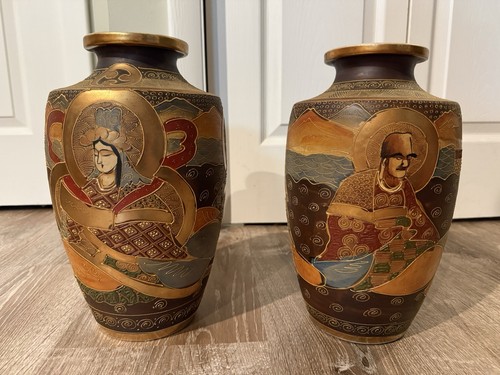 Japanese satsuma style - satsuma, moriage