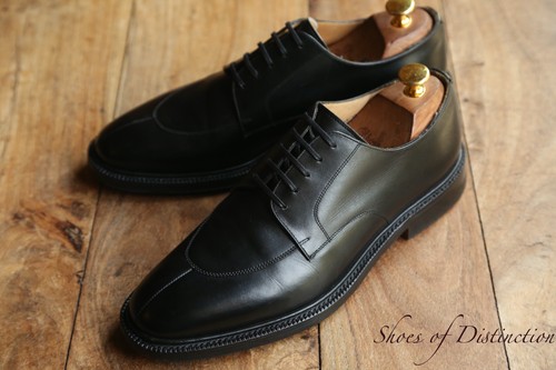 Church black leather - leather, derby