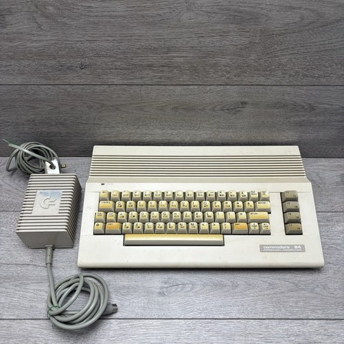 Commodore computer with - computer,