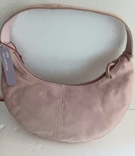 Marks & Spencer Sued Bag. Antique Rose. Style T83/5301