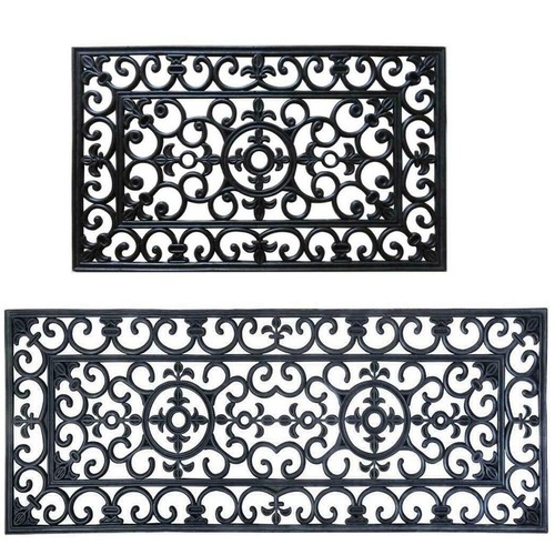 Rubber door mat large - door,