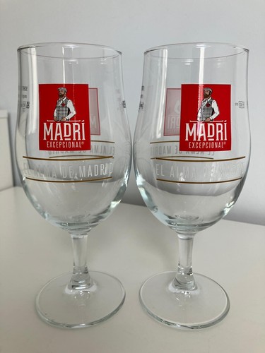 New madri pint glasses - madri,