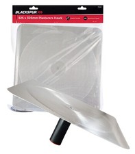 Plastering Hawk Aluminium - Metal Trowel Tool Holds Plasterers Plaster - 325mm