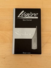 Legere Signature Bass Clarinet Reed : Strength 1.75