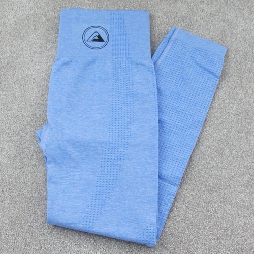 Bright blue leggings bankrupt - leggings-,